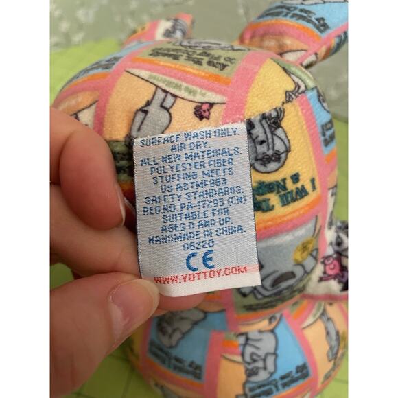 Mo Willems Yottoy Piggie 2007 Anniversary Stuffed Animal Plush Piggy And Book - Picture 8 of 13